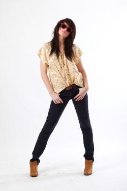 Fratenelli Blouse (Cream Floral)